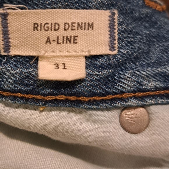 Madewell Jean Skirt - Picture 6 of 6